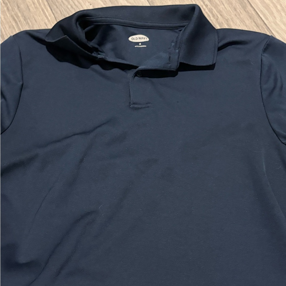 Old Navy Men's Navy Blue Polo Shirt